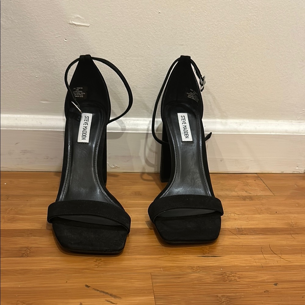 Steve Madden Black Stiletto Heels